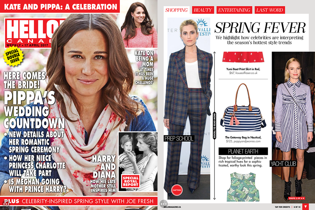 SPRING FEVER - HELLO! Magazine