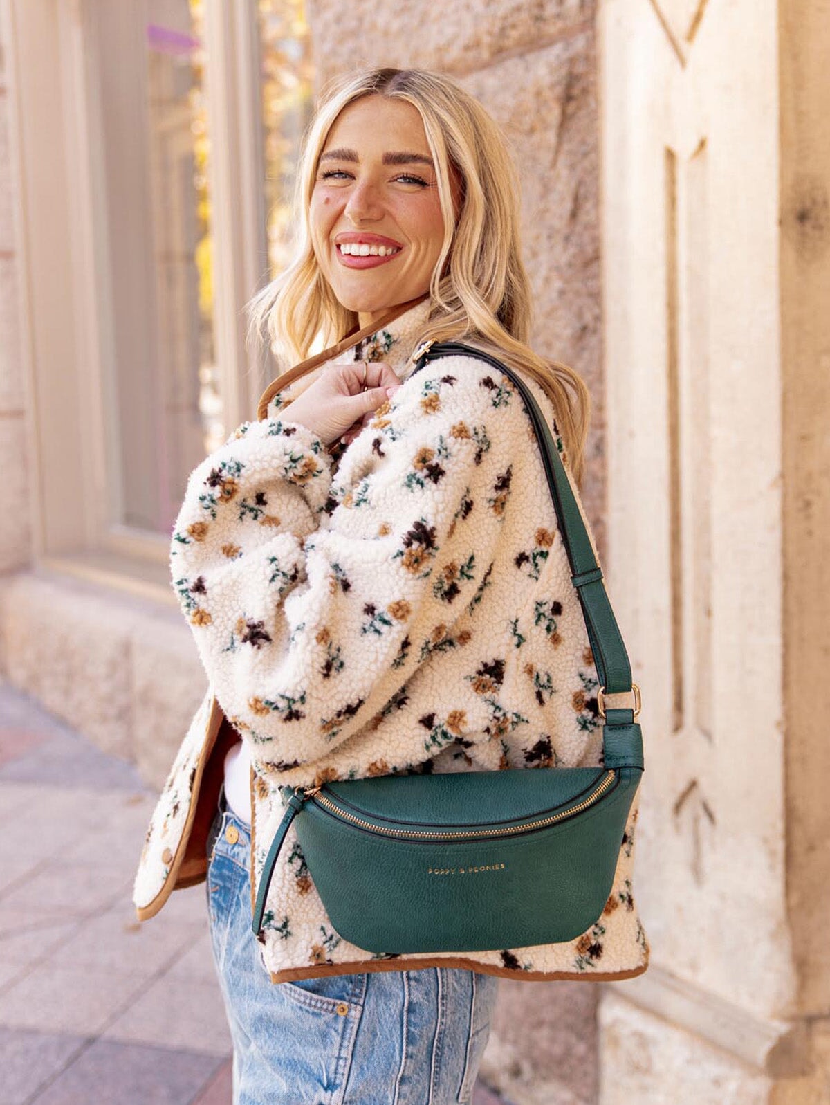 The Sidekick Teal | Poppy and Peonies – Poppy & Peonies