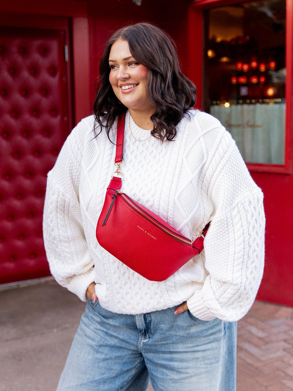 The Sidekick Red | Poppy and Peonies – Poppy & Peonies