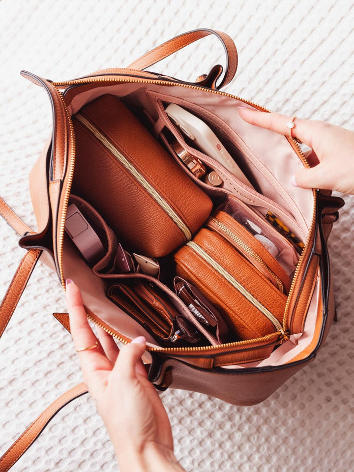 Etta Tote Cognac