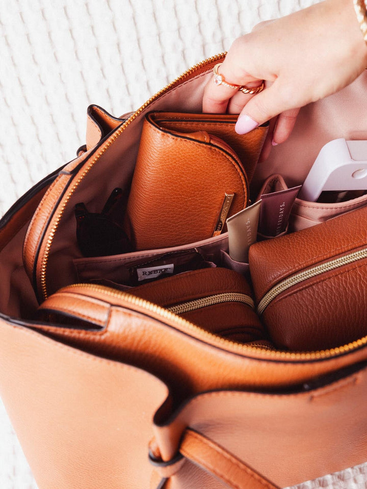 Etta Tote Cognac