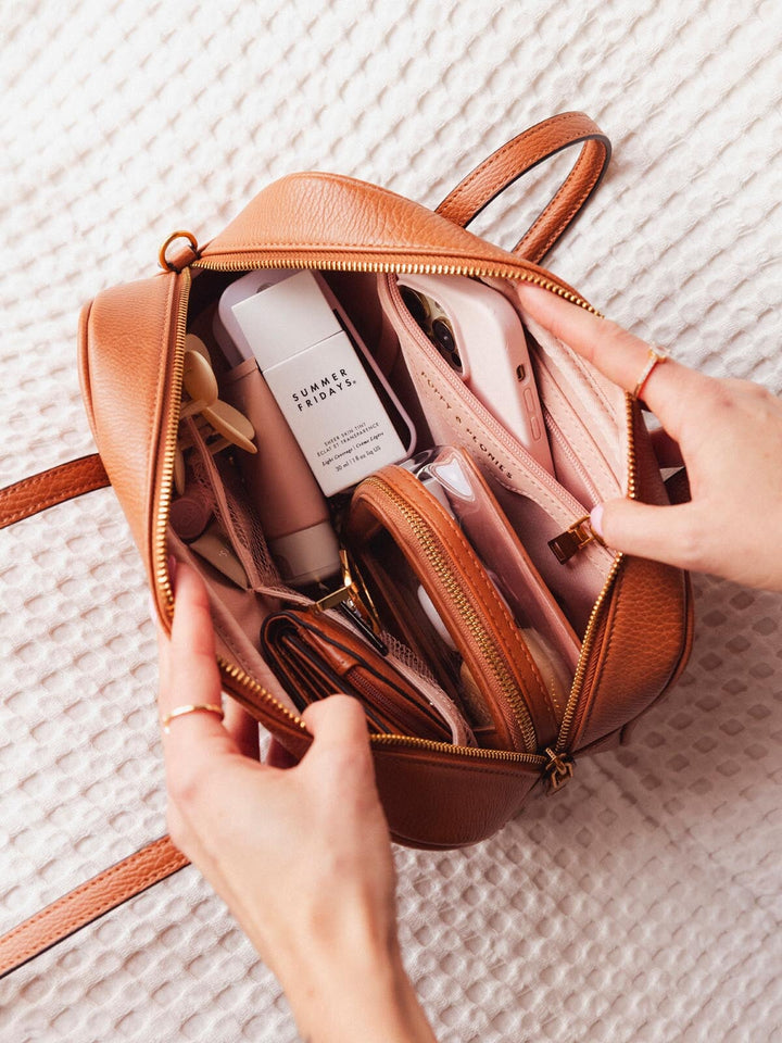 The Friday Satchel Cognac