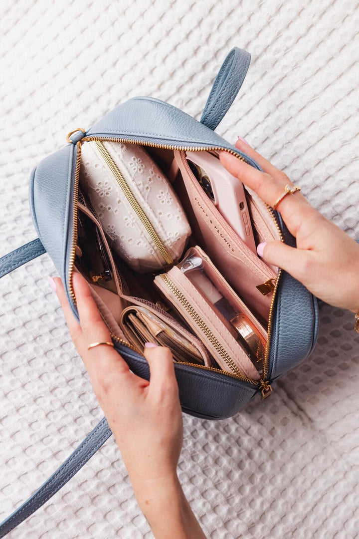 The Friday Satchel Light Blue