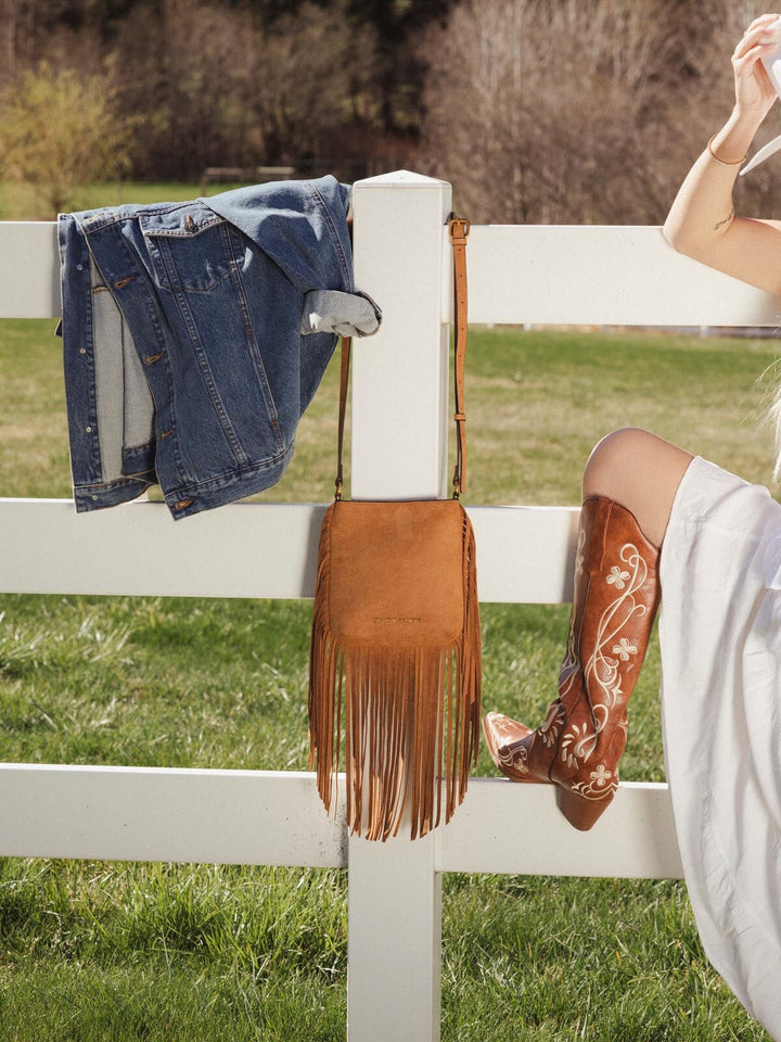 The Wild One Cognac Suede