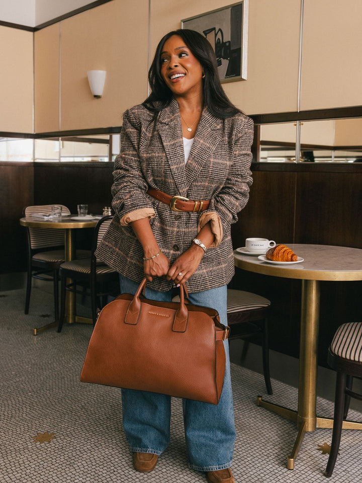 Uptown Tote Chestnut