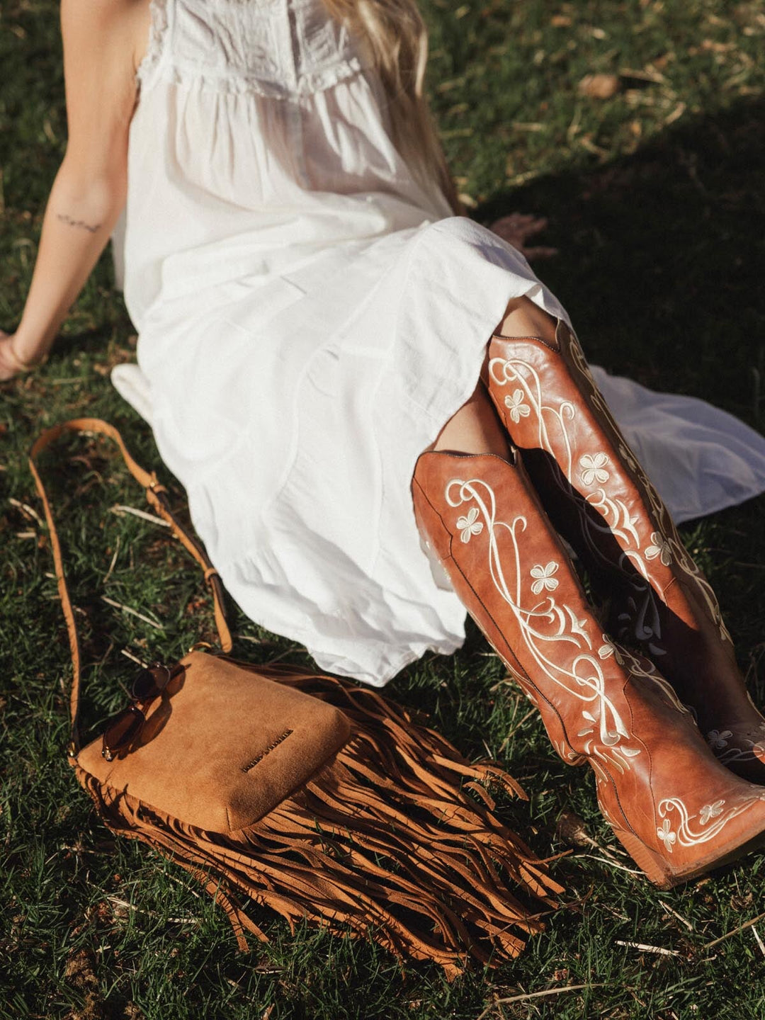The Wild One Cognac Suede