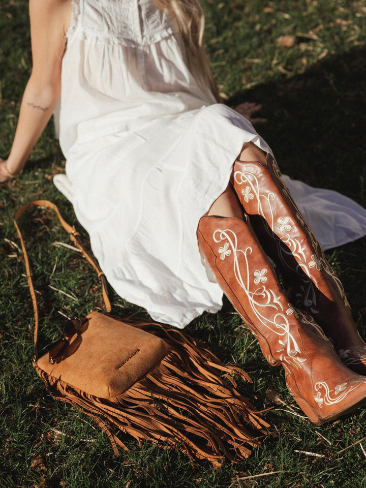 The Wild One Cognac Suede