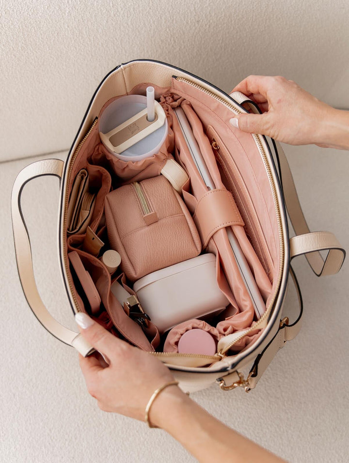 GO-GETTER TOTE cream