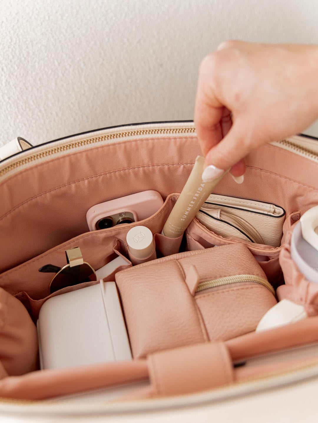 GO-GETTER TOTE cream