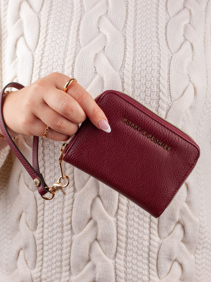 The Grab and Go Wallet Berry