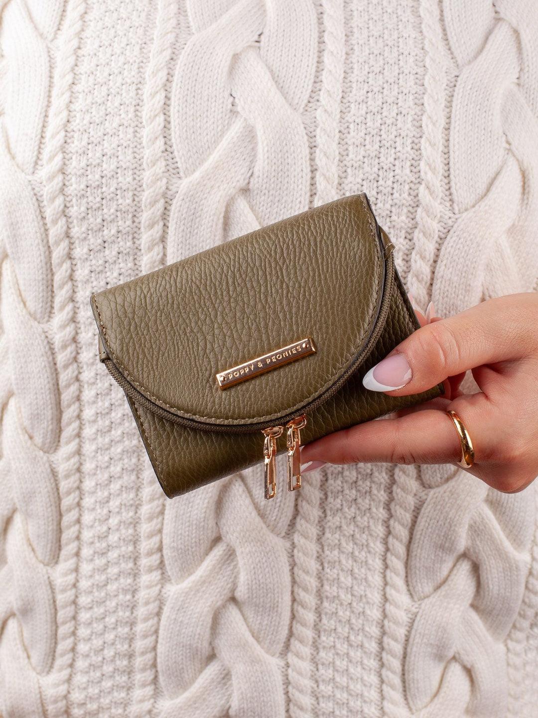 Margaux Wallet Olive