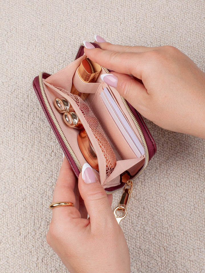The Grab and Go Wallet Berry