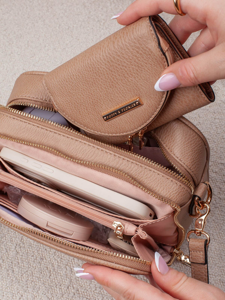 24/7 Crossbody Taupe