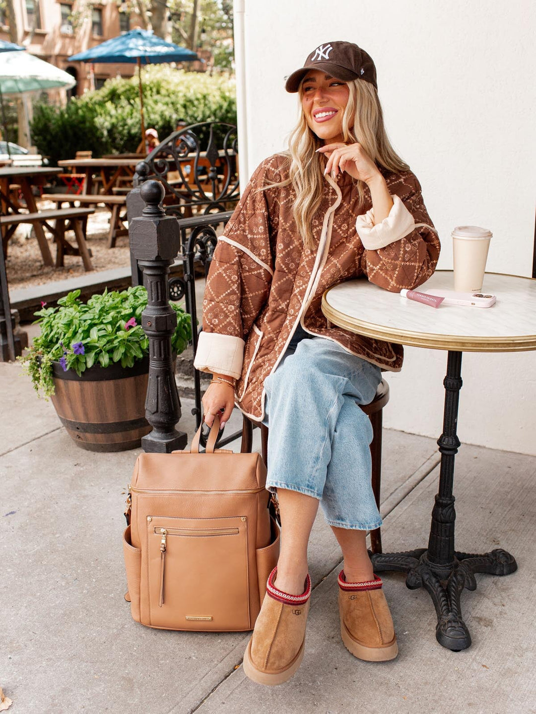 Commuter Backpack Mocha Mousse