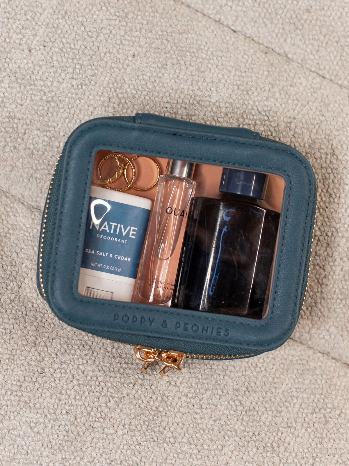 Mini I See You Cosmetic Navy | Poppy and Peonies – Poppy & Peonies