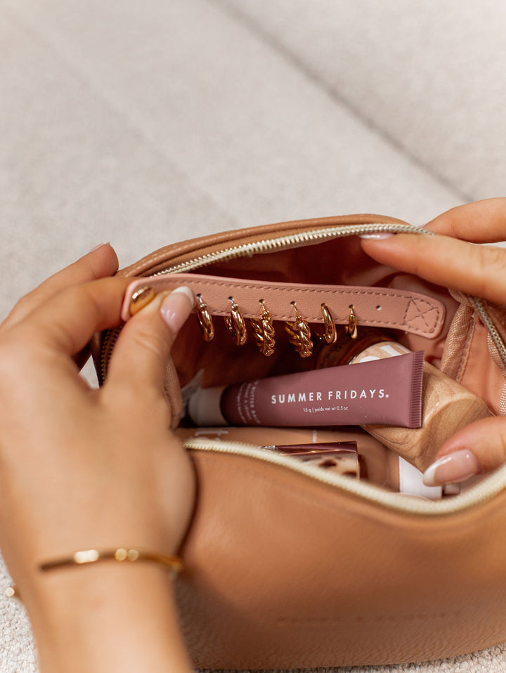 Mocha Mousse Cosmetic Case