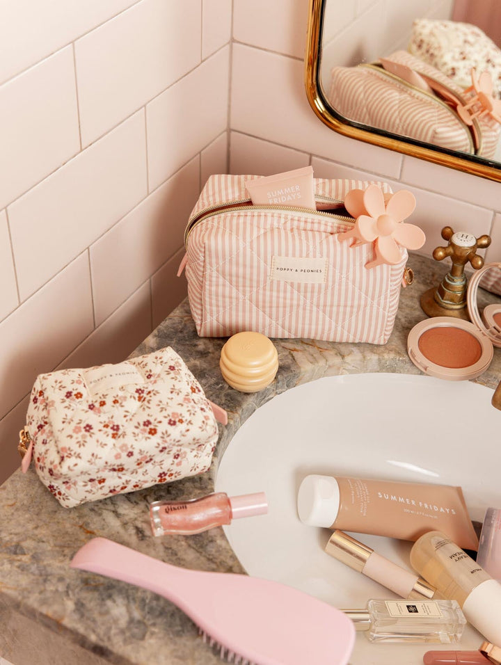 Cosmetic Trio Spring Patchwork