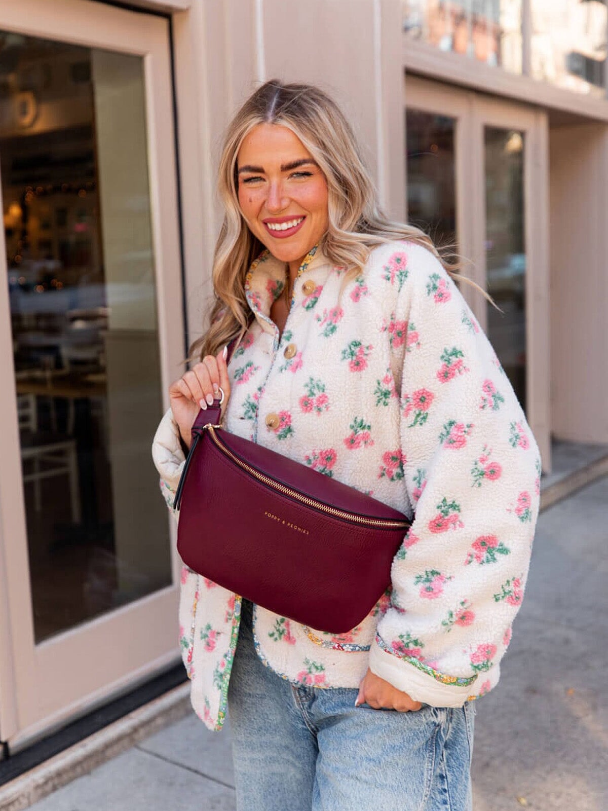 Large Sidekick Berry | Poppy and Peonies – Poppy & Peonies