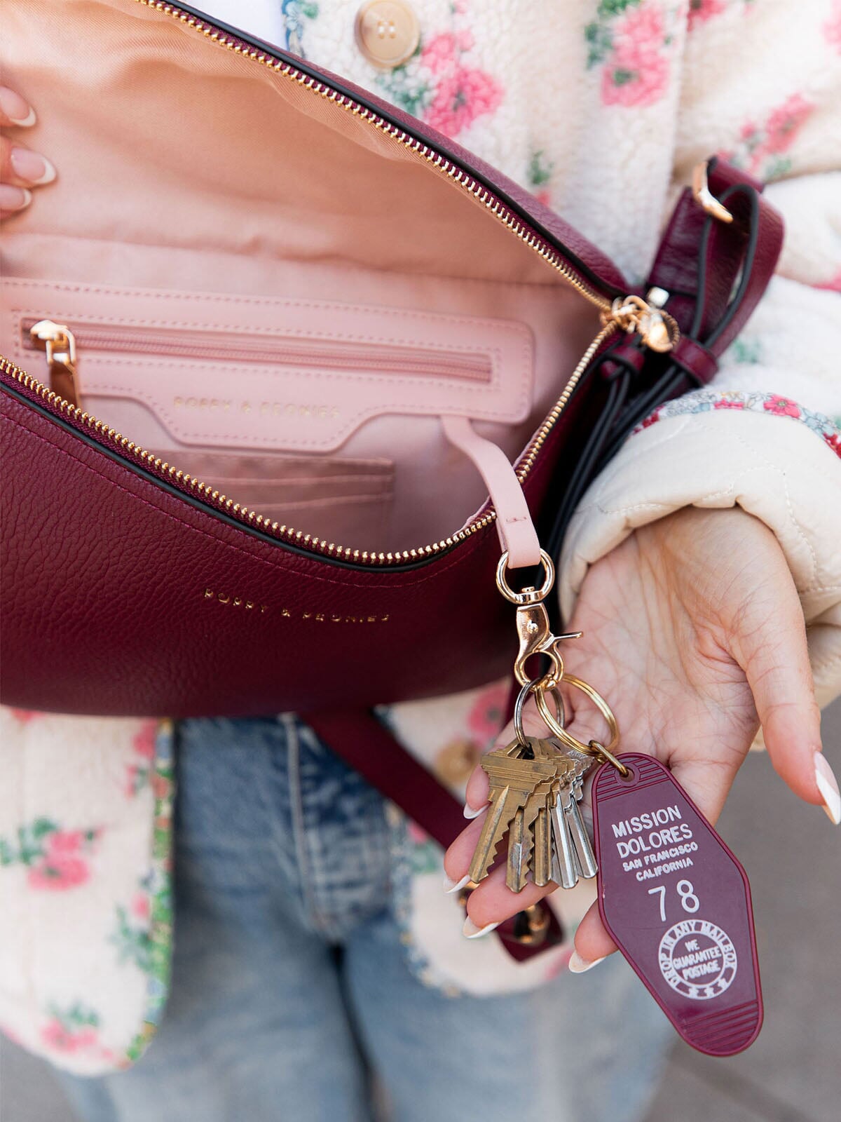 Large Sidekick Berry | Poppy and Peonies – Poppy & Peonies