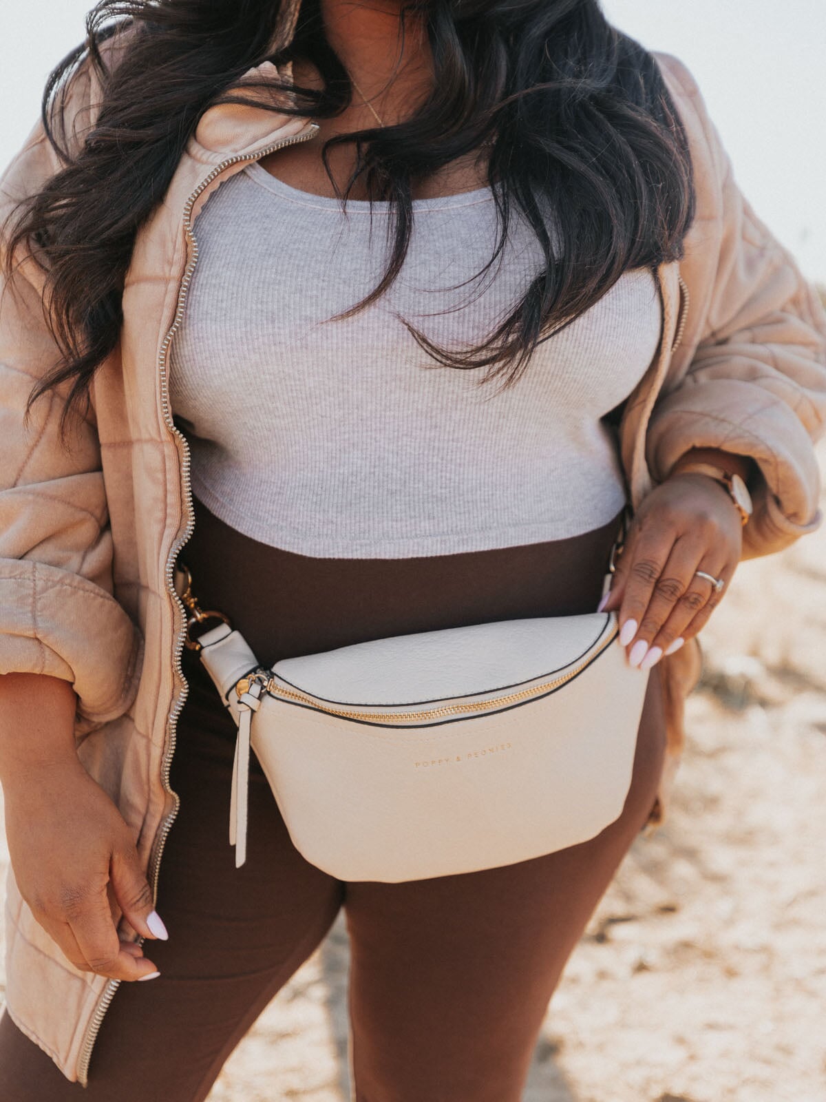 POPPY / ベスト/FREE/コットン/BEG The Sidekick Cream | Poppy and Peonies – Poppy & Peonies