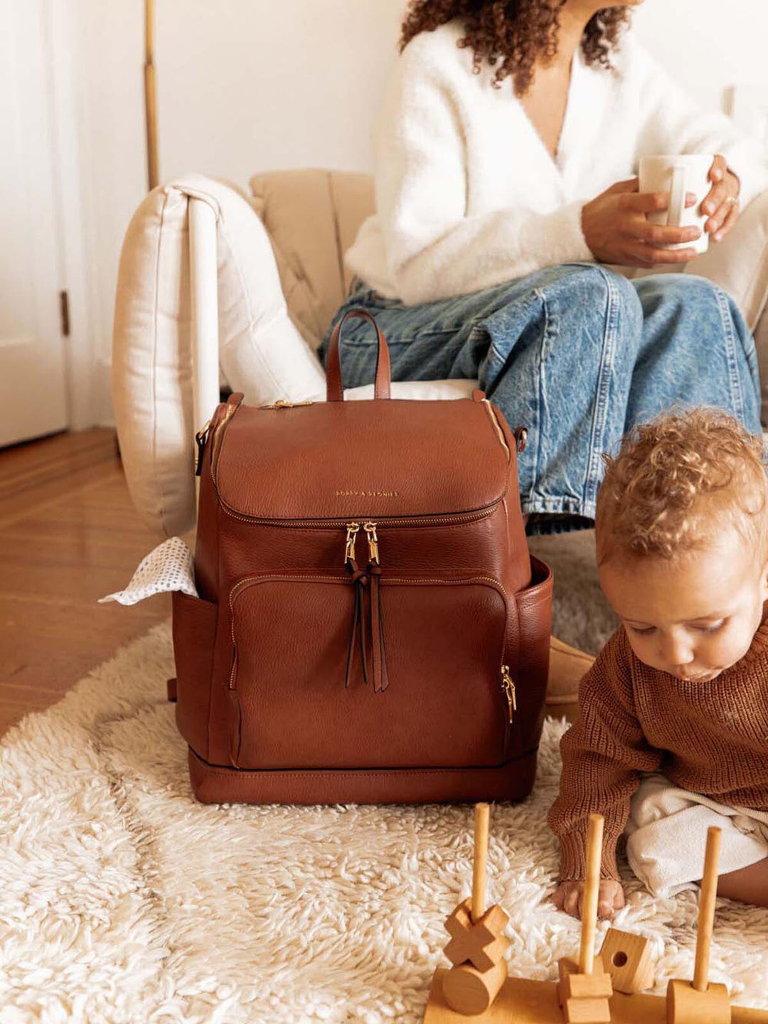 Lullaby Diaper Backpack Chestnut