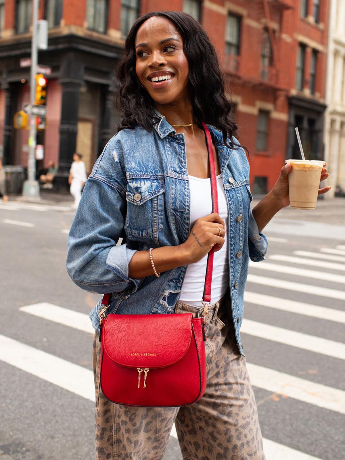 Mini Downtown Red | Poppy and Peonies – Poppy & Peonies