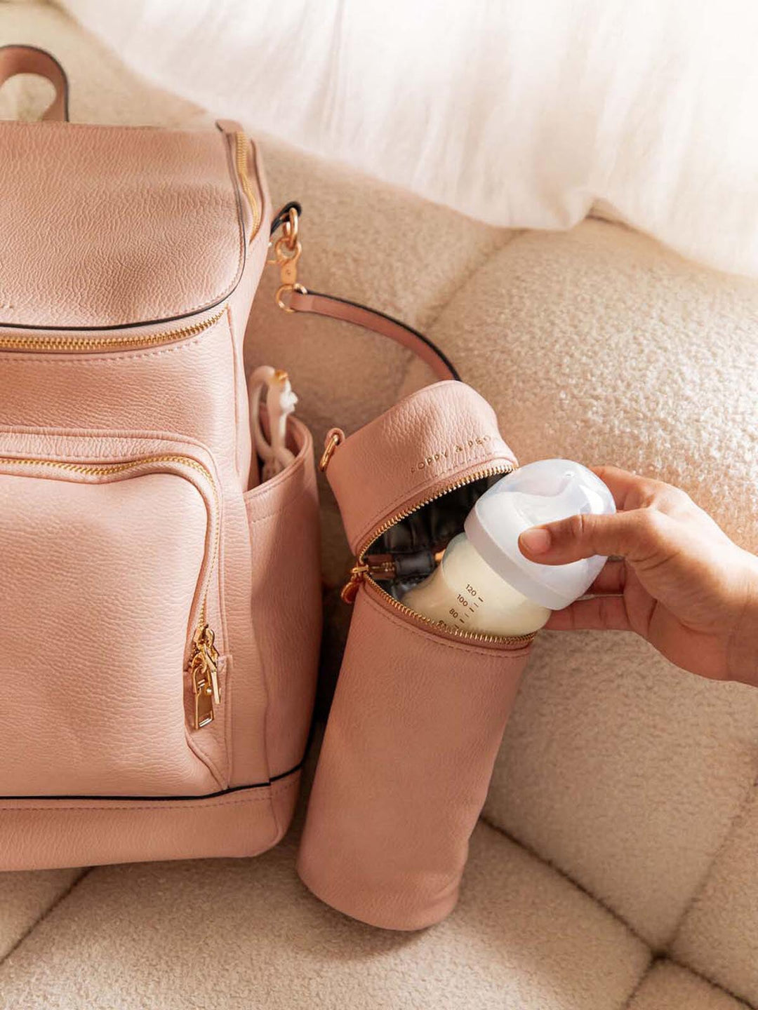 Lullaby Diaper Backpack Blush Poppy and Peonies – Poppy Peonies