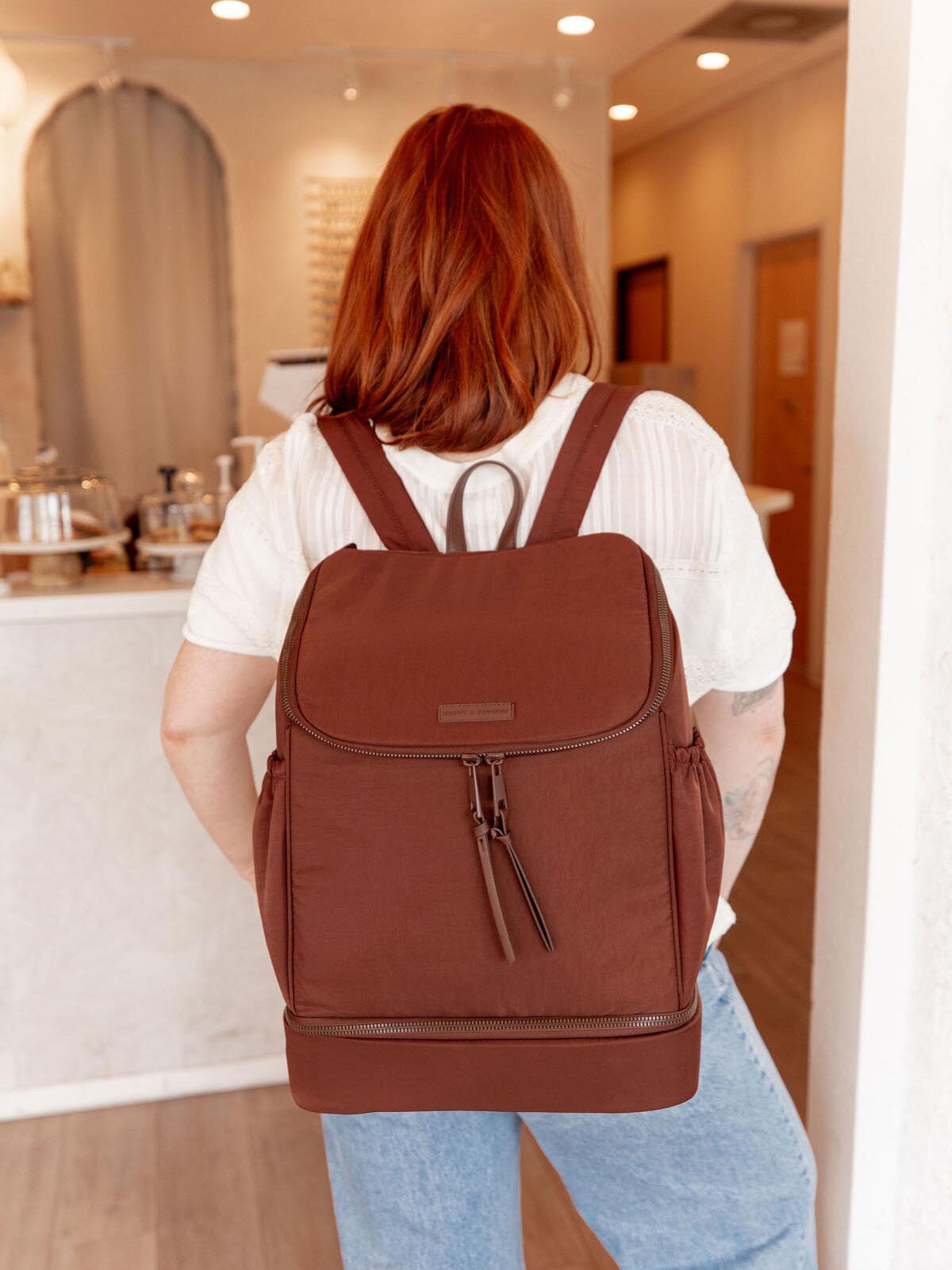 The Summit Backpack Espresso | Poppy and Peonies – Poppy & Peonies