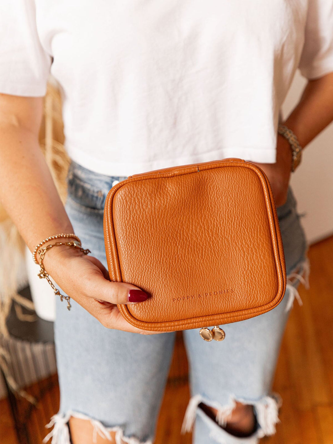 The Teched Out Case cognac