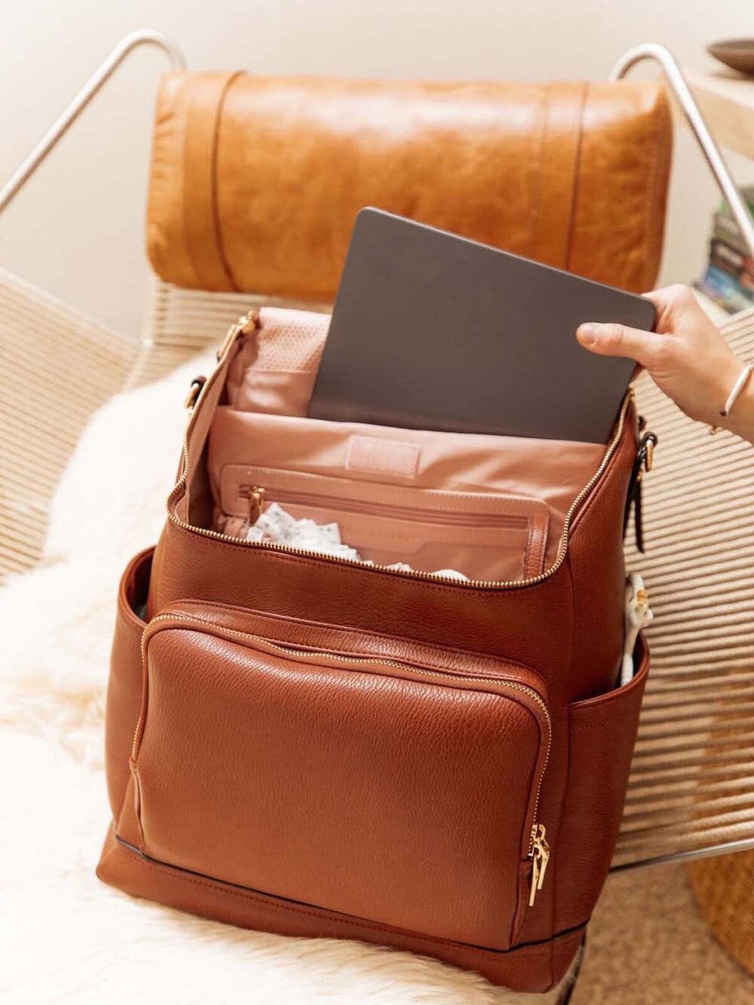 Lullaby Diaper Backpack Chestnut