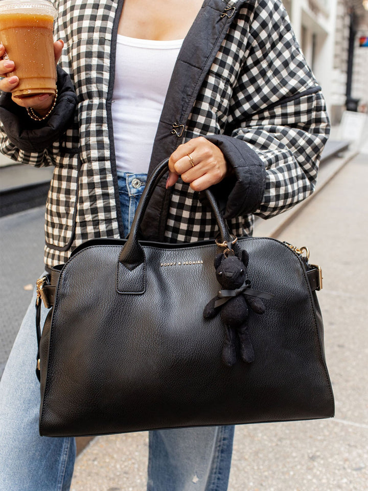 Black Bear Bag Charm