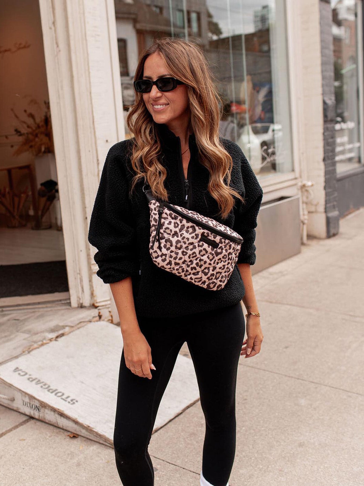 Quilted Large Sidekick Leopard | Poppy and Peonies – Poppy & Peonies