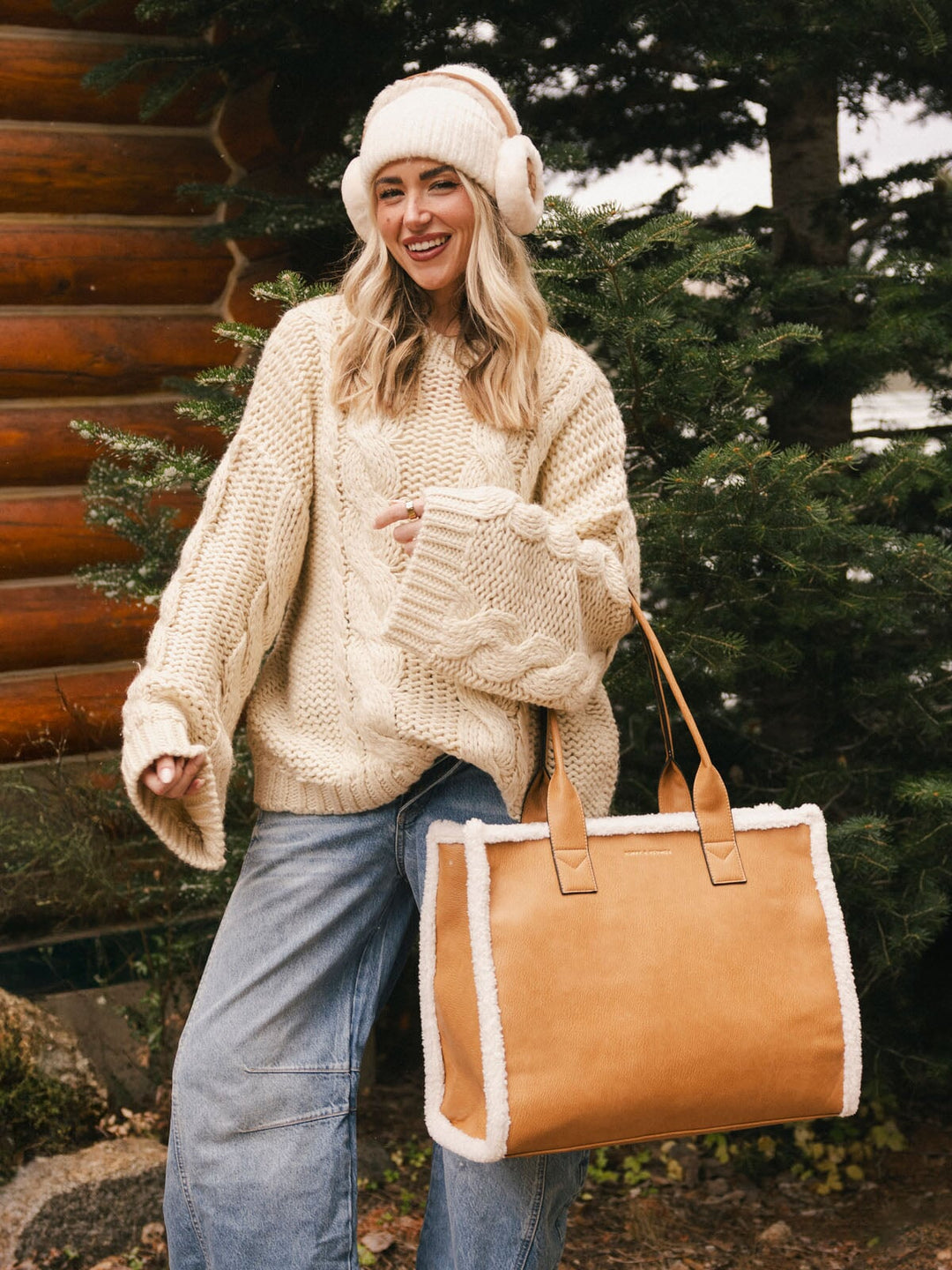 The Alpine Tote Camel