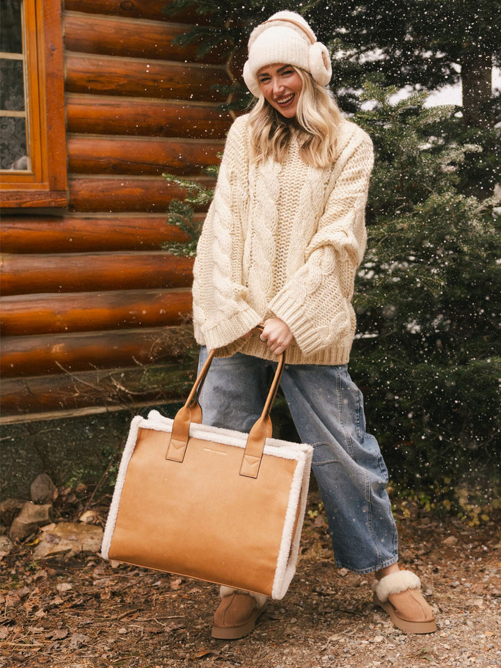 The Alpine Tote Camel