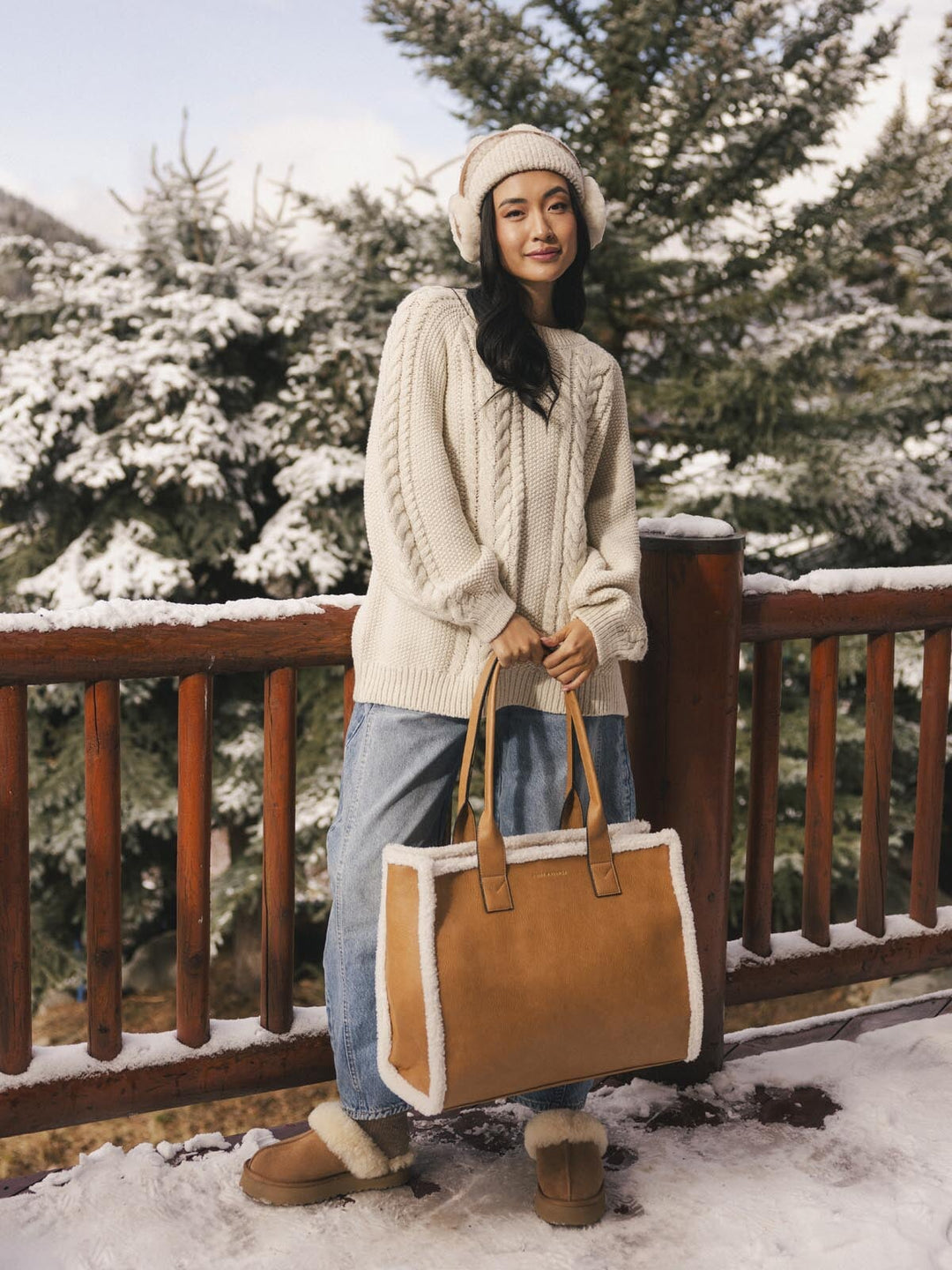 The Alpine Tote Camel