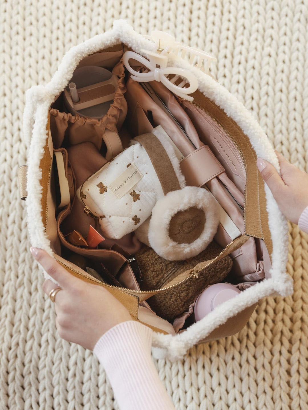 The Alpine Tote Camel