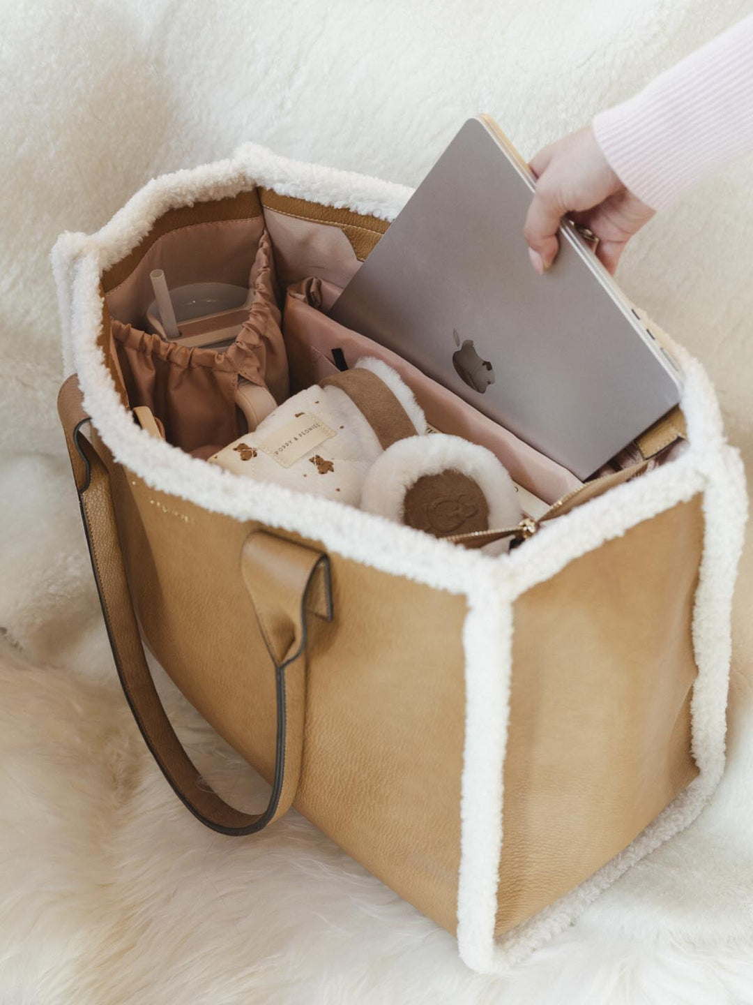 The Alpine Tote Camel