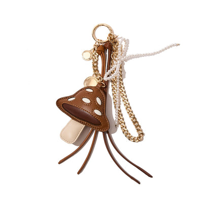 mushroom bag charm 