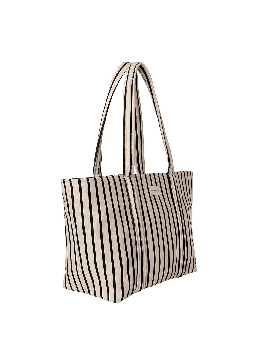 Striped tote bag 
