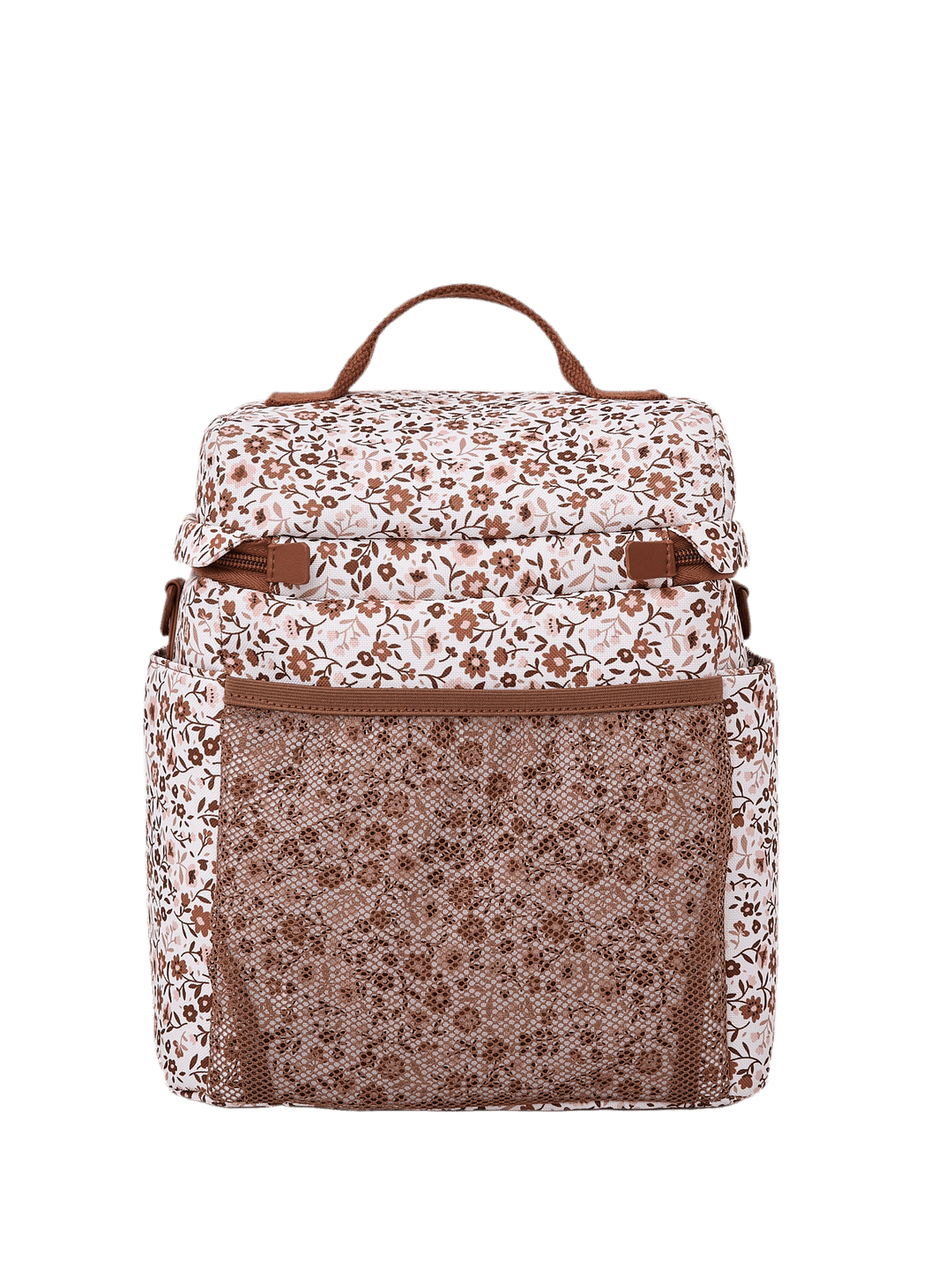 The Go-To Lunch Bag Fall Brown Floral