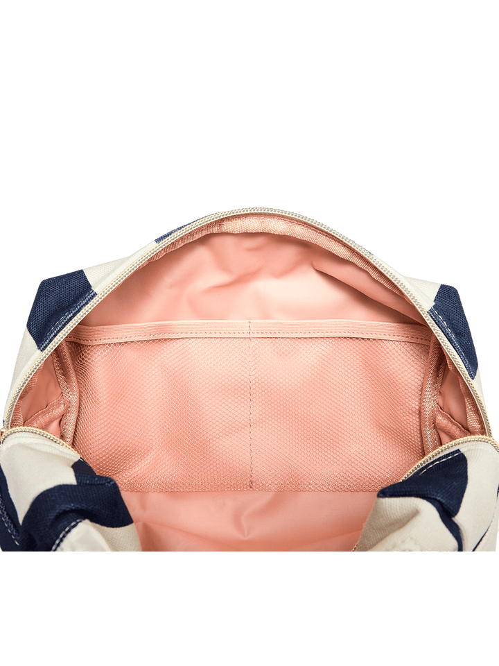 Cosmetic Trio Navy Stripe