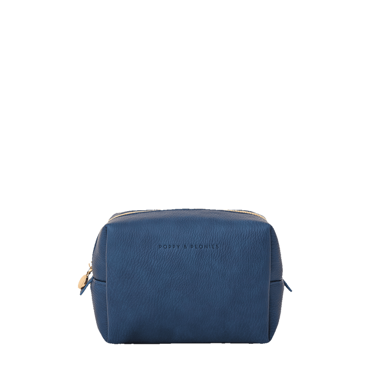 Navy Cosmetic Case