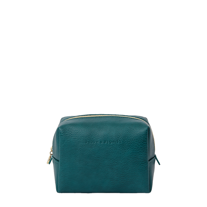Teal Cosmetic Case