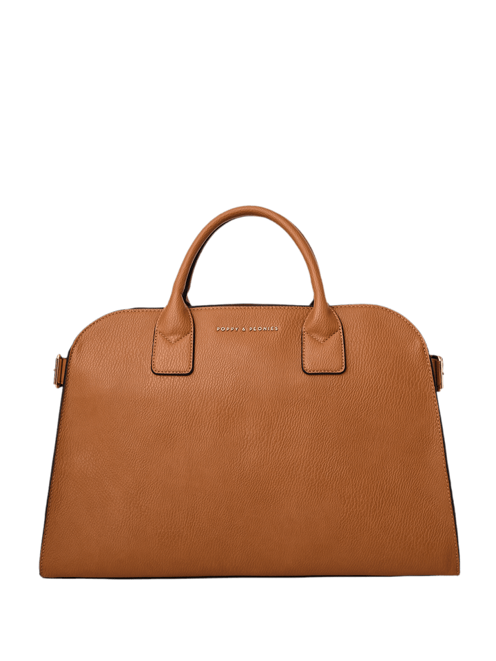 Uptown Tote Cognac