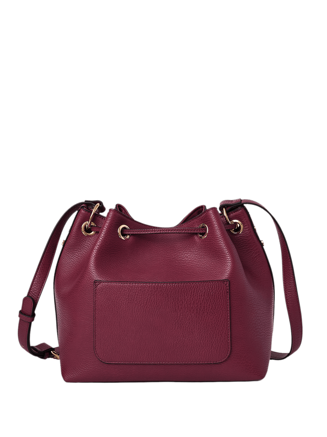 Pulled Together Bucket Bag Berry