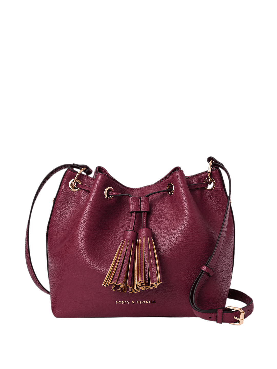 Pulled Together Bucket Bag Berry