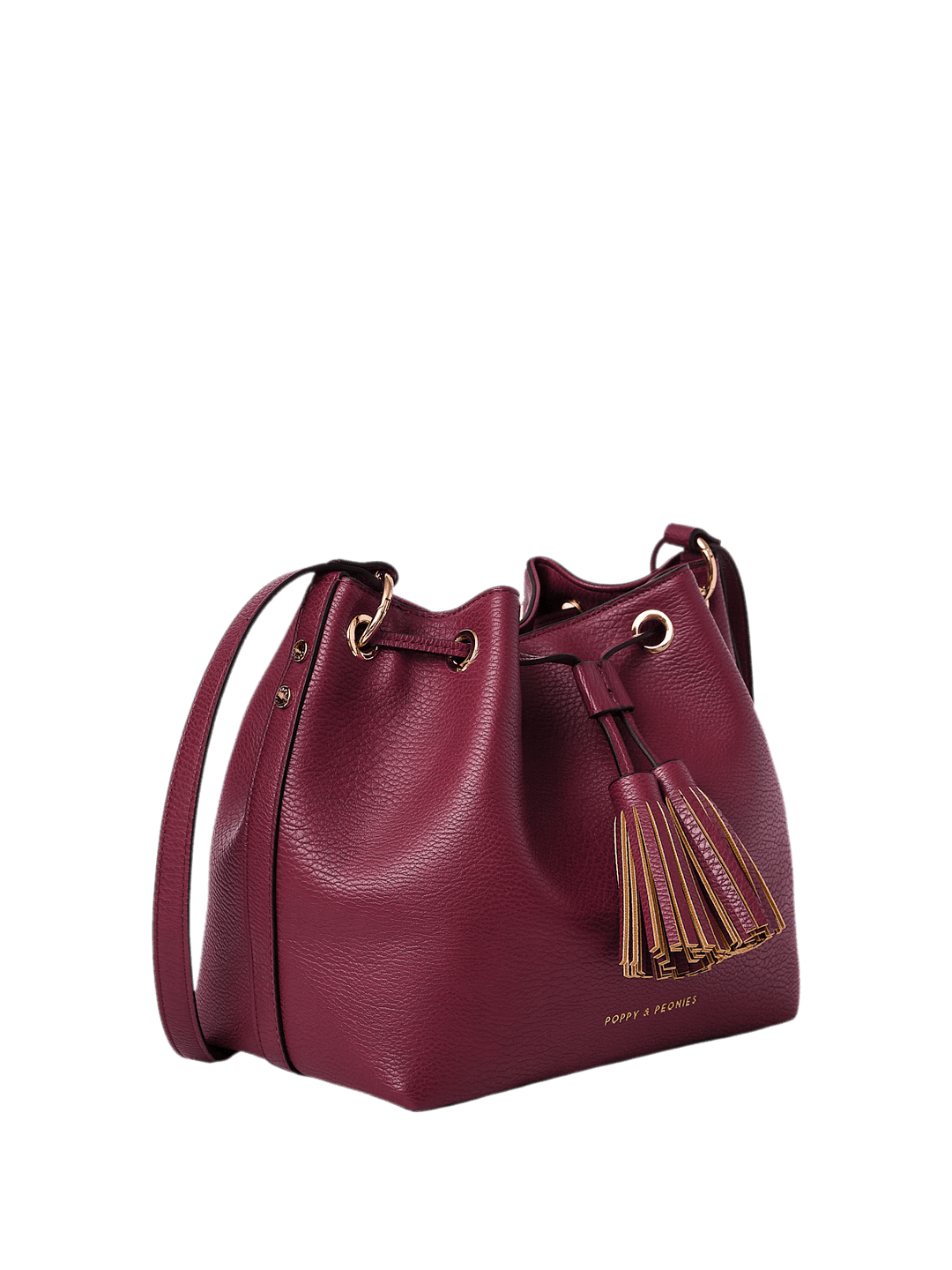Pulled Together Bucket Bag Berry