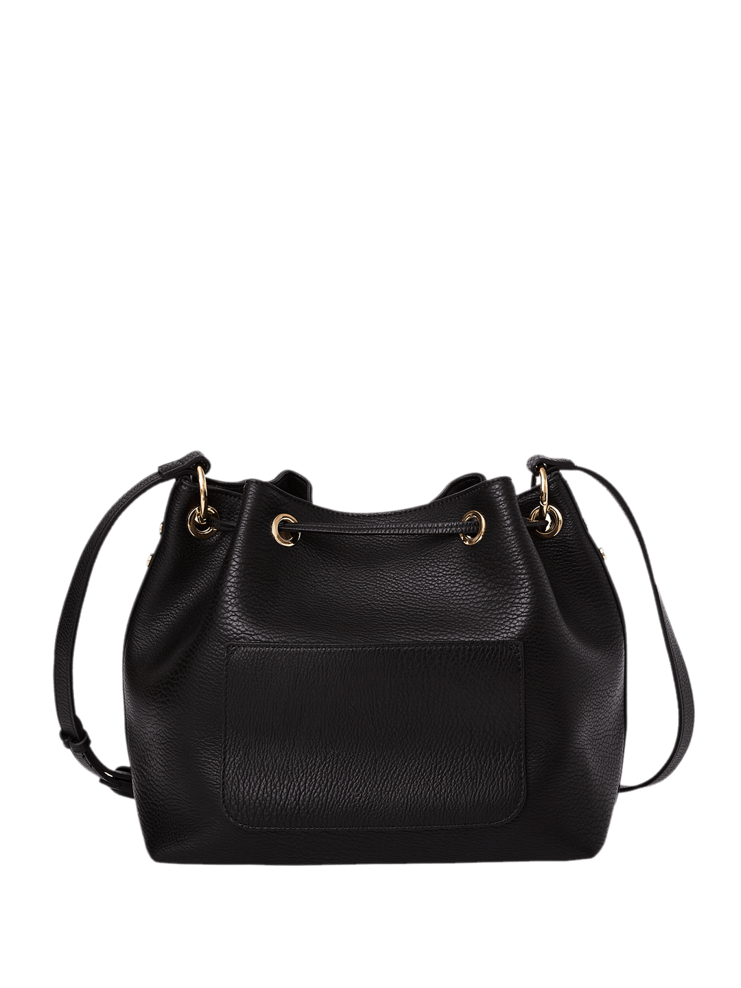 Pulled Together Bucket Bag Black