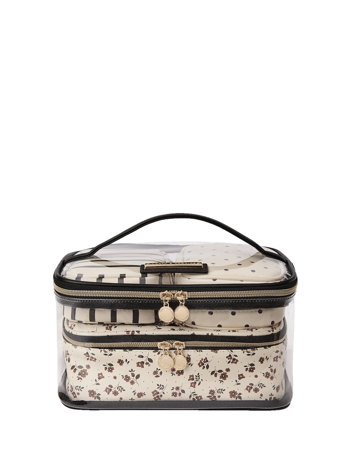 Getaway Cosmetic Set Brown Floral