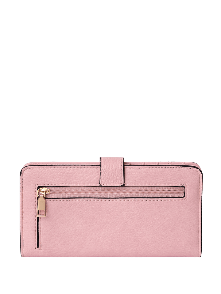 Go Anywhere Wallet Peony Pink